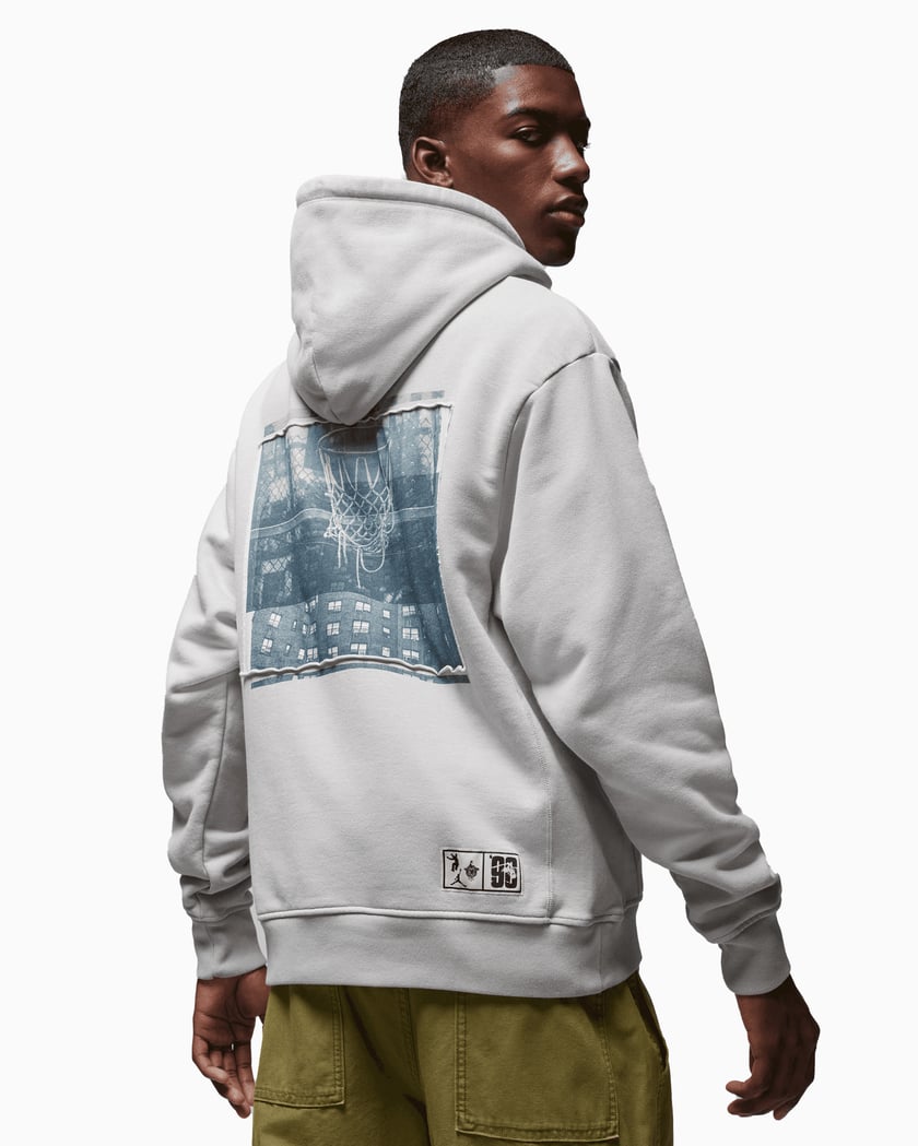 Jordan x UNION x Bephie s Beauty Supply Men s Fleece Hoodie Gris FD4244 097 FOOTDISTRICT
