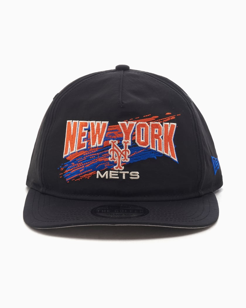ショップレビュー ランキング Brush Throwback Mets York New Era New Unisex Black Cap 帽子