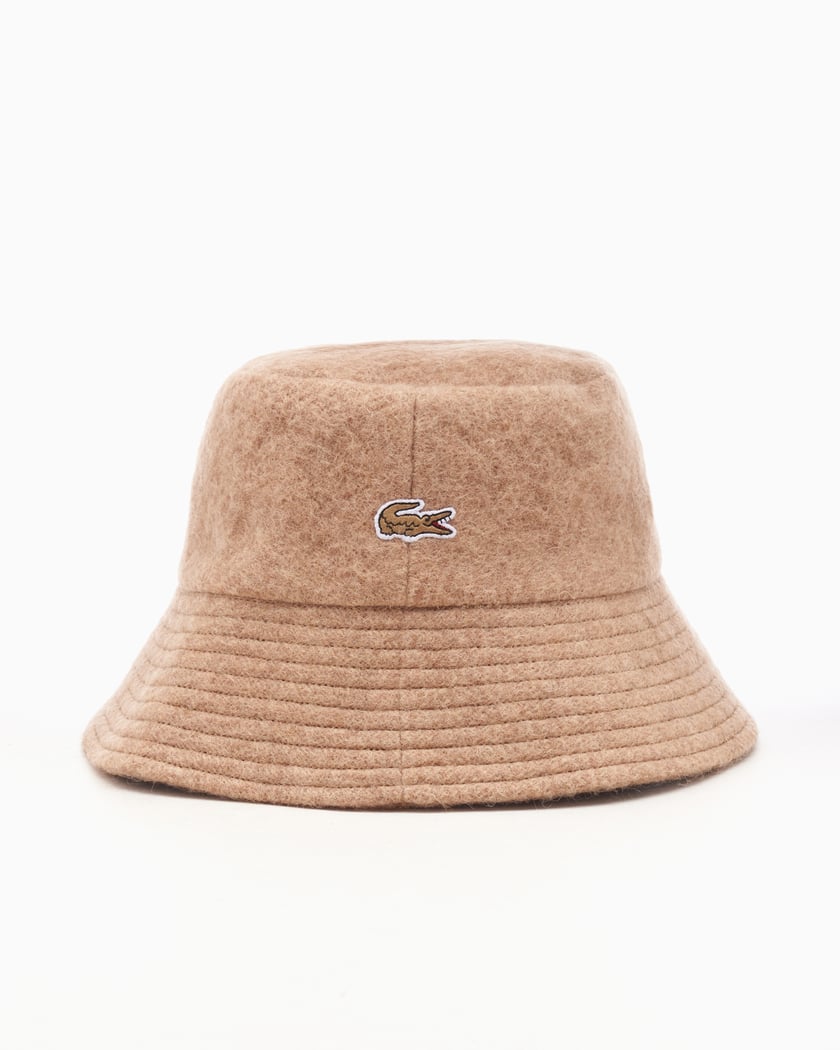 Lacoste Unisex Wool Bucket Hat Beige RK7721 00 7FU FOOTDISTRICT