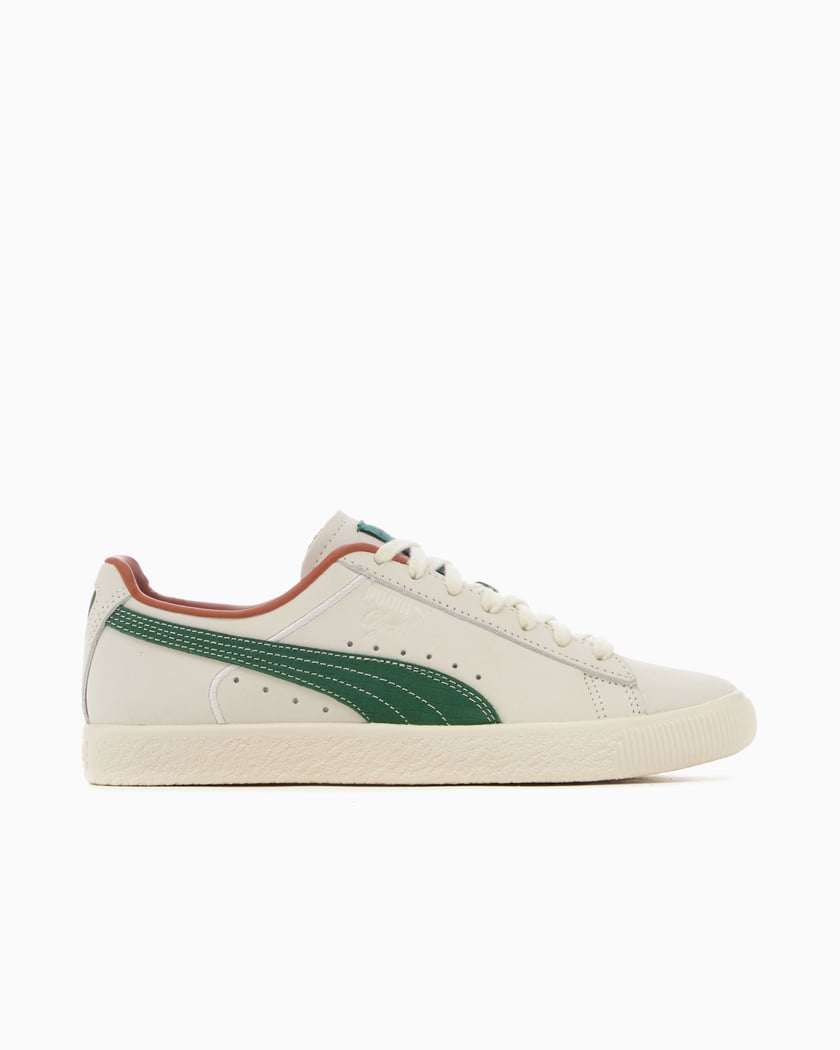 Puma Clyde FG Beige 391135 01 FOOTDISTRICT