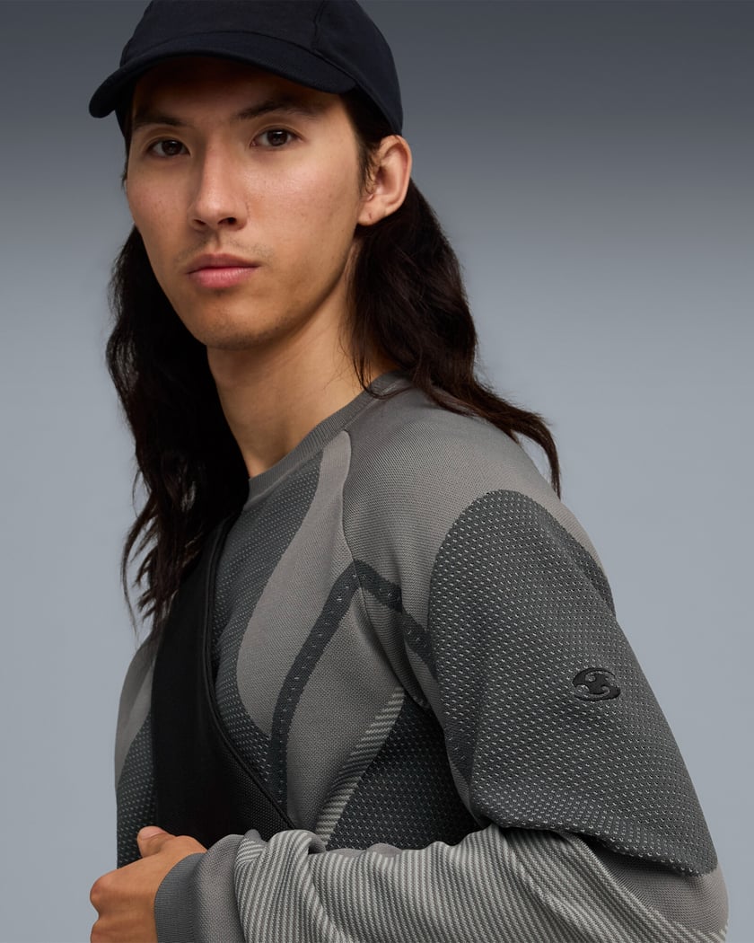 Puma x San San Gear Men's Sweater Blue, Gray 632549-08 | FOOTDISTRICT