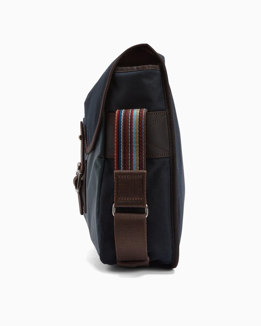 Barbour x Paul Smith Wax Tarras Unisex Shoulder Bag Multi