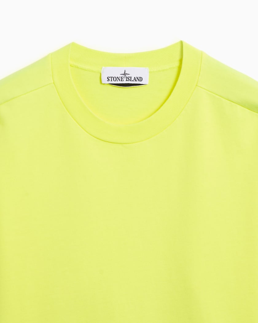 Stone island best sale yellow sweatshirt