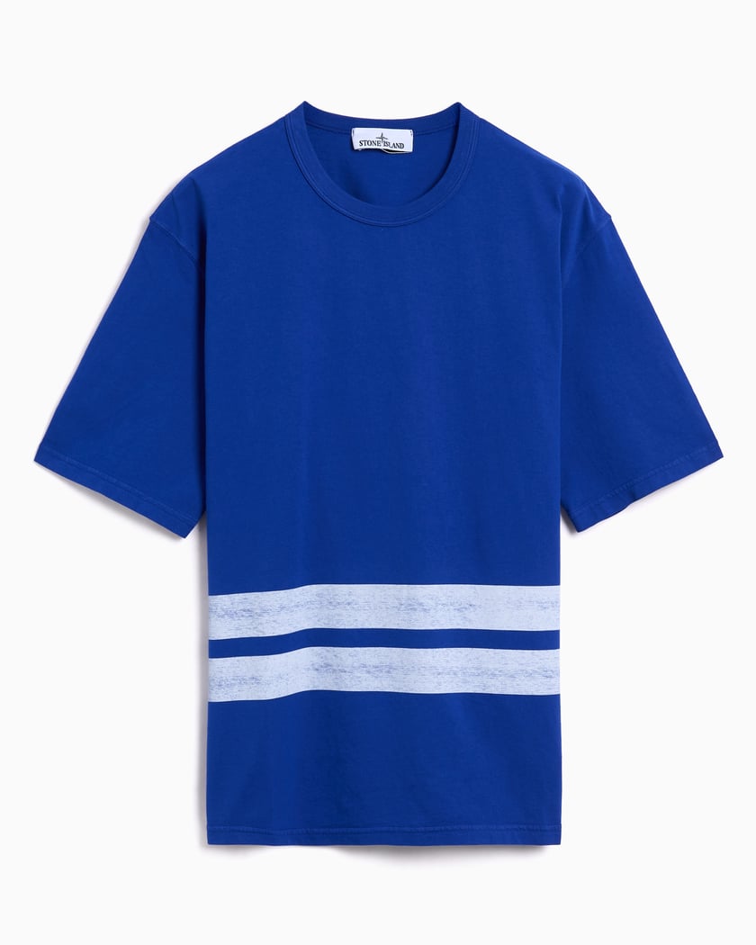 Stone Island Marina Oversize Men's T-Shirt Blue K2S152100003S0X15