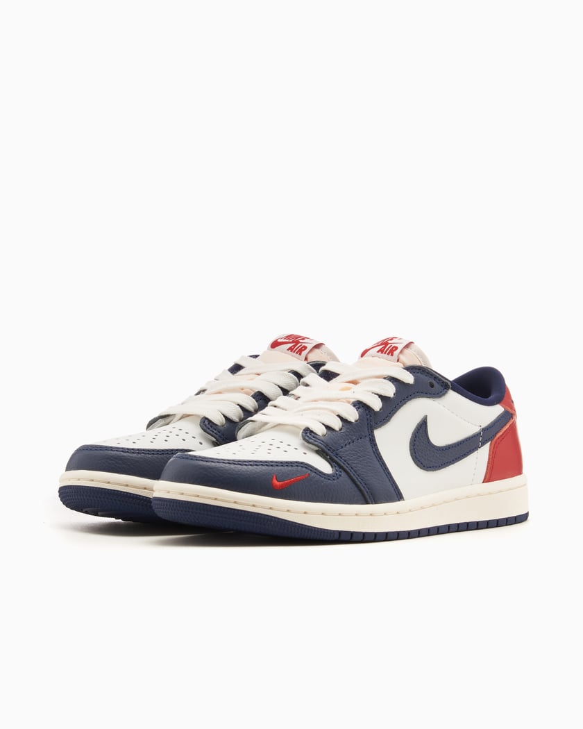 Air Jordan 1 Retro Low OG Howard University Multi HQ2993 100 FOOTDISTRICT