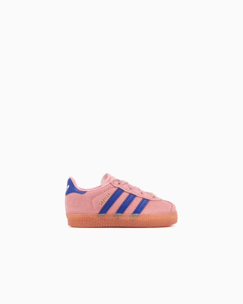 adidas Originals Gazelle Comfort Closure Elastic Laces Infants Pink IH2781 FOOTDISTRICT