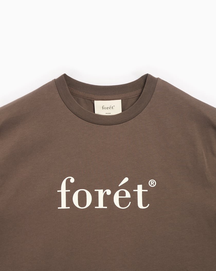 forét Amber Men's T-Shirt Brown F4082-COLDBROWN | FOOTDISTRICT forét Amber Men's T-Shirt Brown F4082-COLDBROWN | FOOTDISTRICT