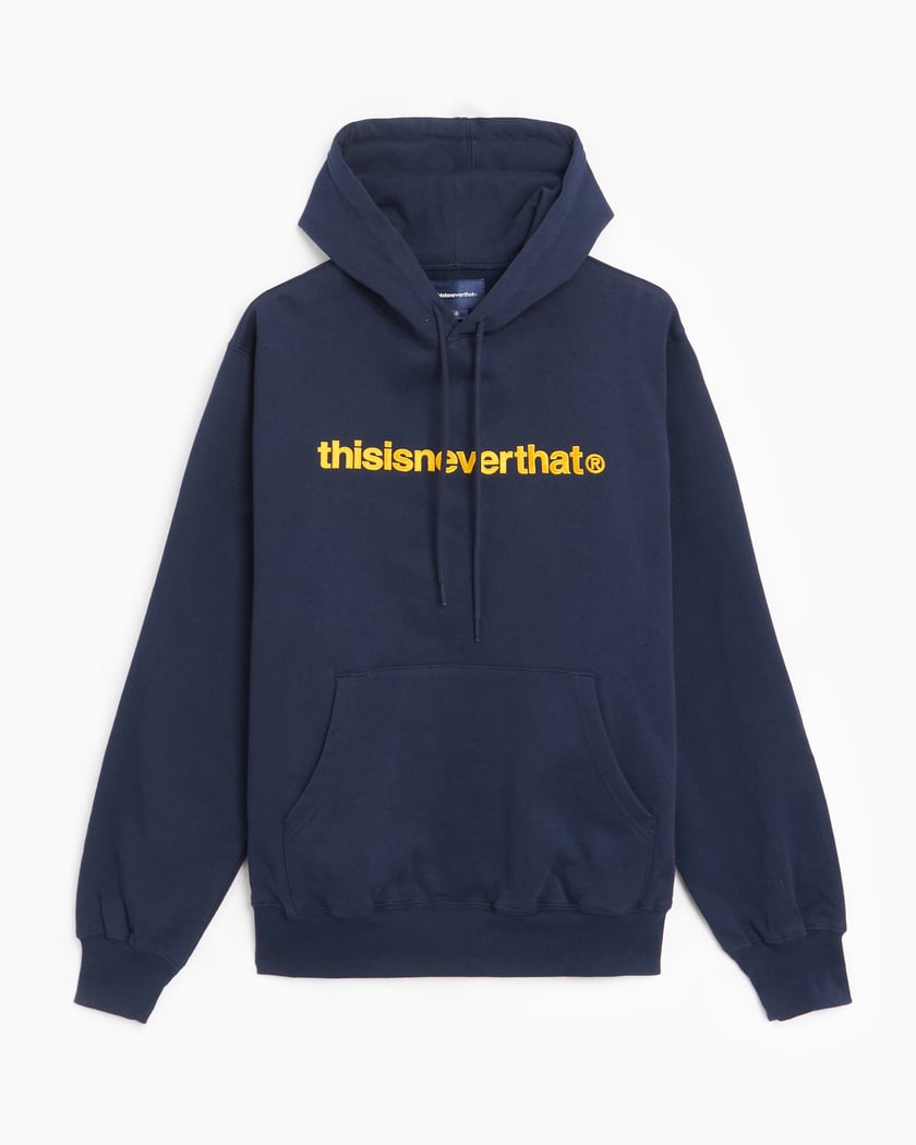 thisisneverthat® T-Logo Men's Hoodie Blue TN243TSWHO01-NAV