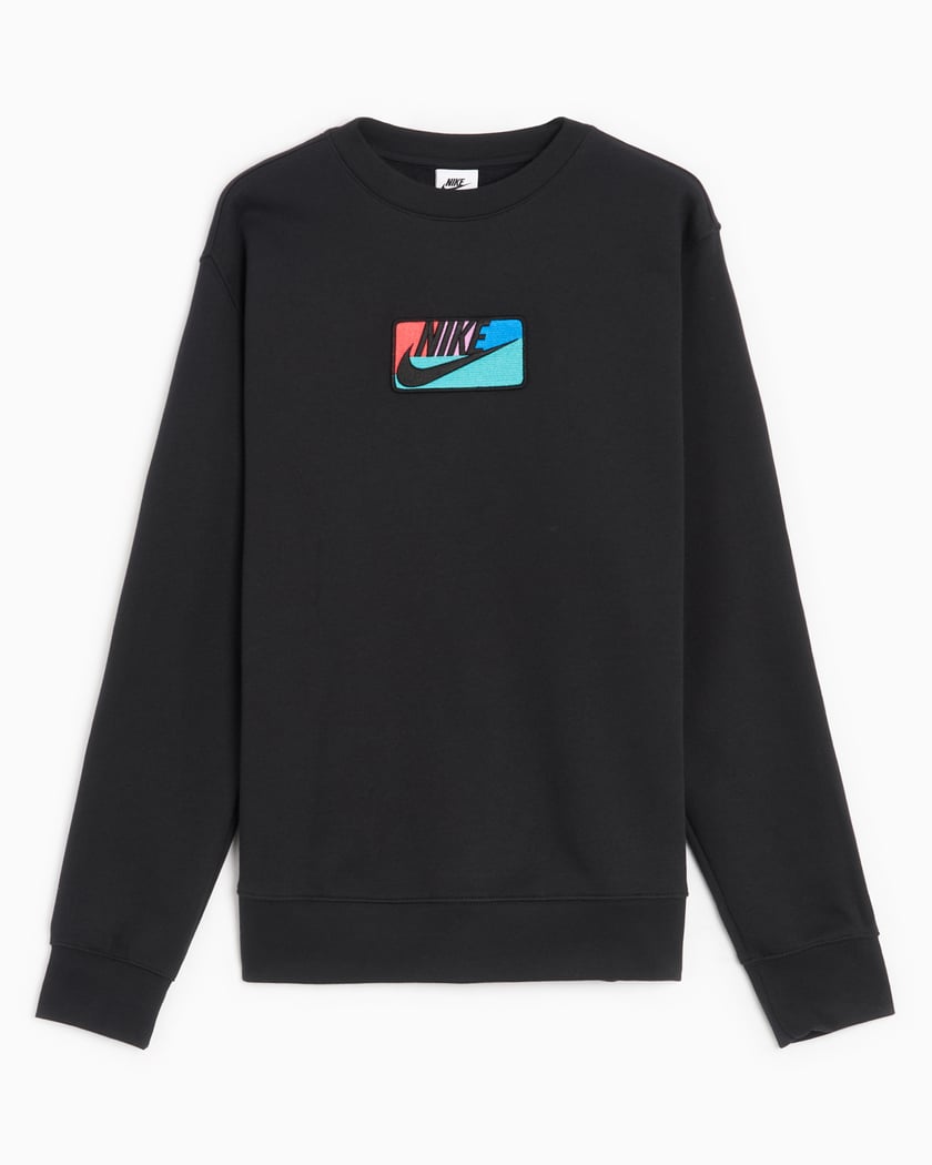 Nike Club Men s Fleece Sweatshirt Zwart FB8435 010 FOOTDISTRICT