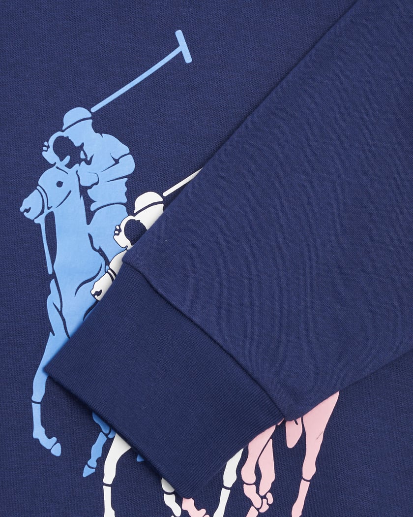 Ralph lauren navy 2025 sweatshirt