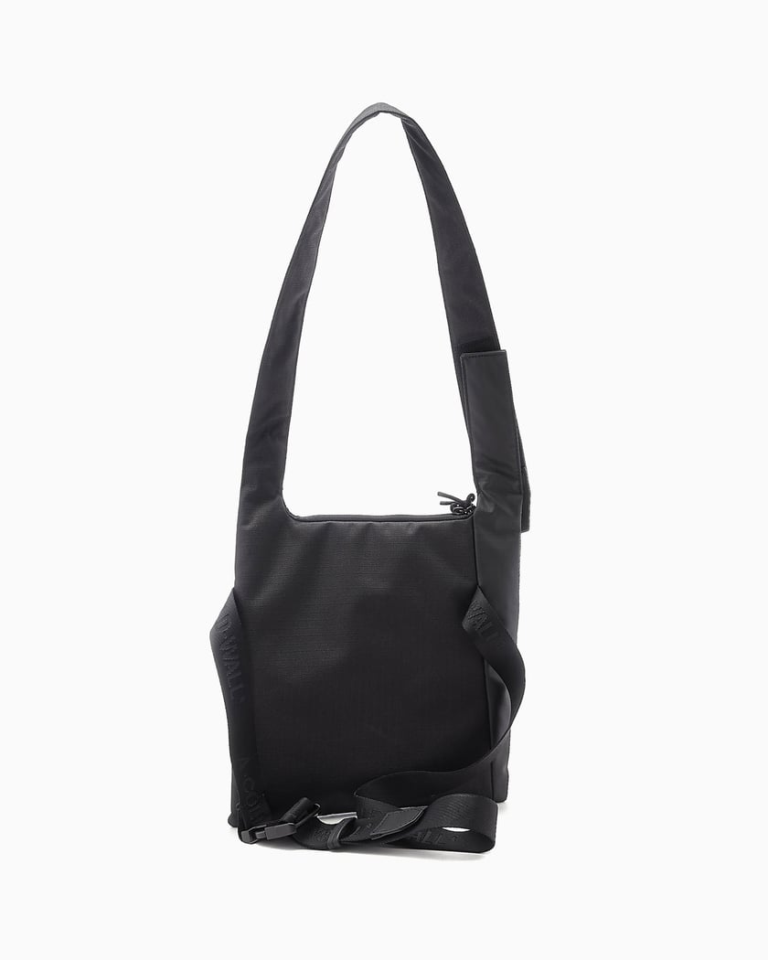 A COLD WALL Typographic Logo Ripstop Unisex Cross Body Bag Black