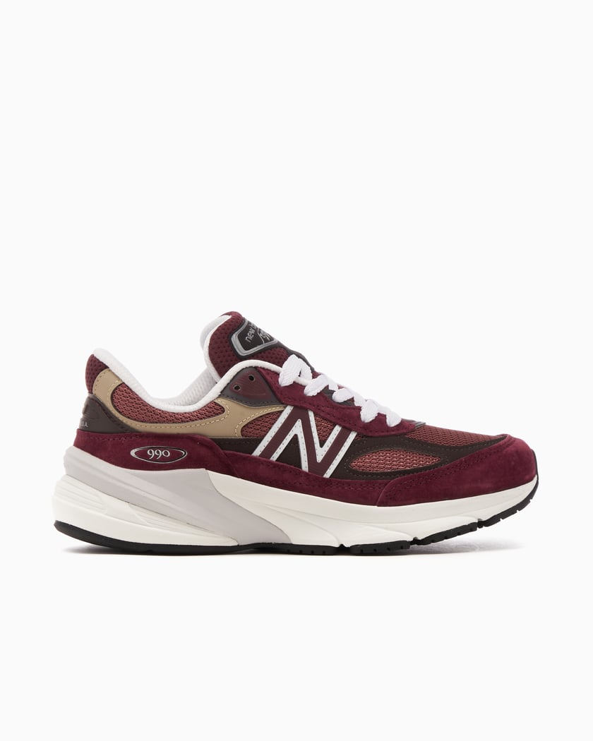 New Balance U990v6 BT6 Made In USA Burgundy U990BT6 FOOTDISTRICT