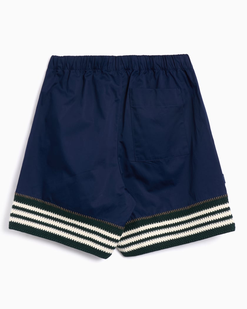新品M アディダス x CLOT ショート IV ネイビーブルーJN7721 X CLOT adidas Originals x CLOT Unisex Woven Shorts Unisex Shorts