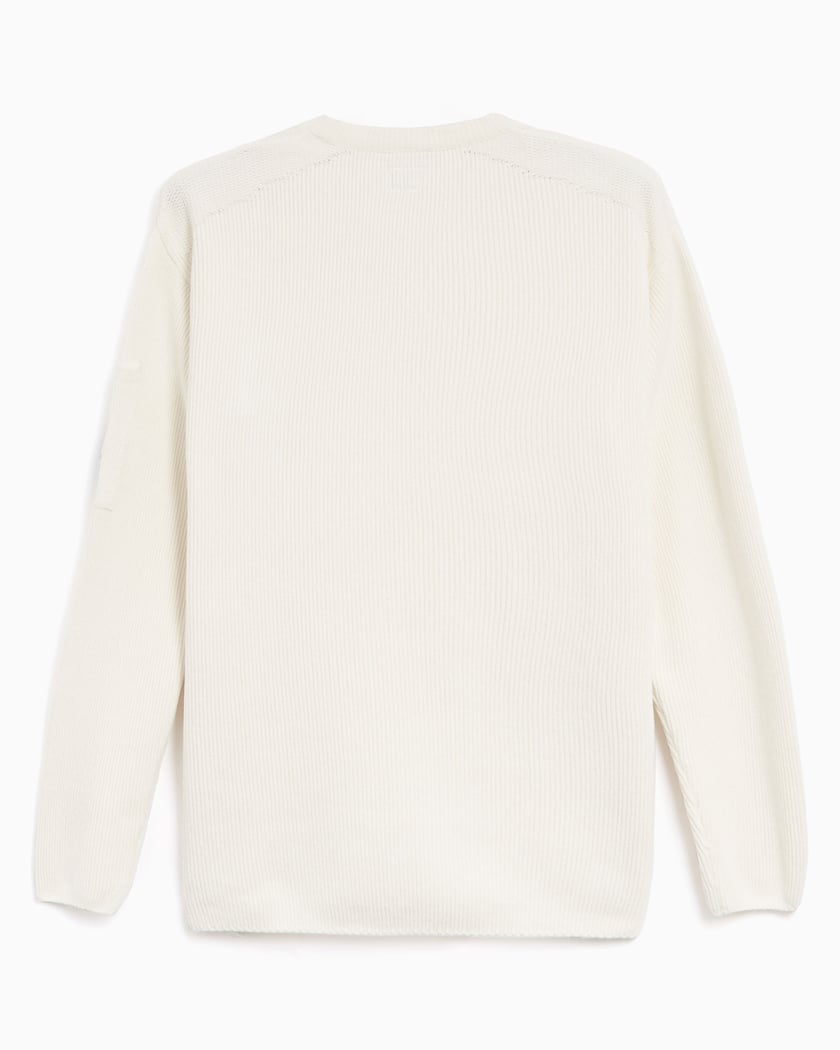 CP Company Men s Knit Sweater Wit 16CMKN043A005687G 103 FOOTDISTRICT