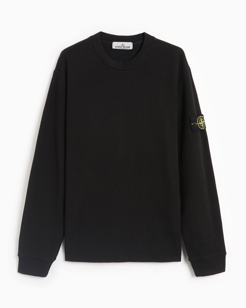 Stone Island Men s Knit Sweater Black 801562656 V0029 FOOTDISTRICT