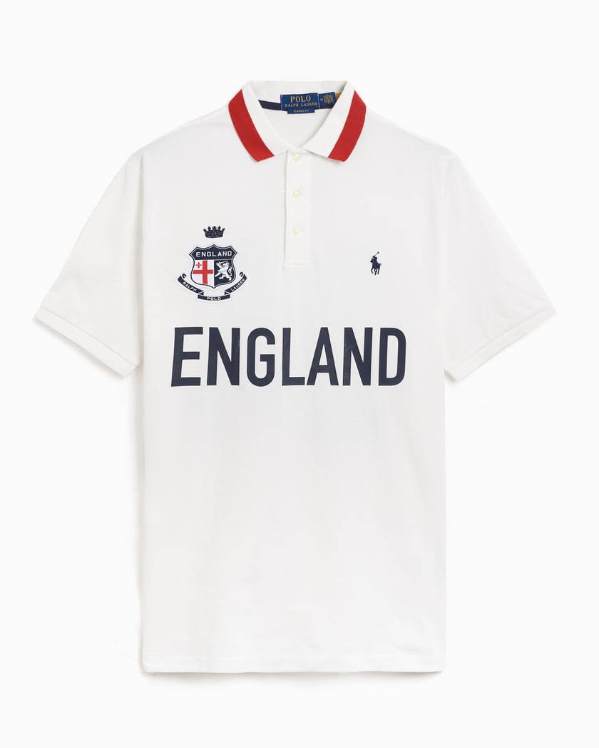 Polo Ralph Lauren ENG 24 Men s Classic Fit Polo White 710944668001 FOOTDISTRICT