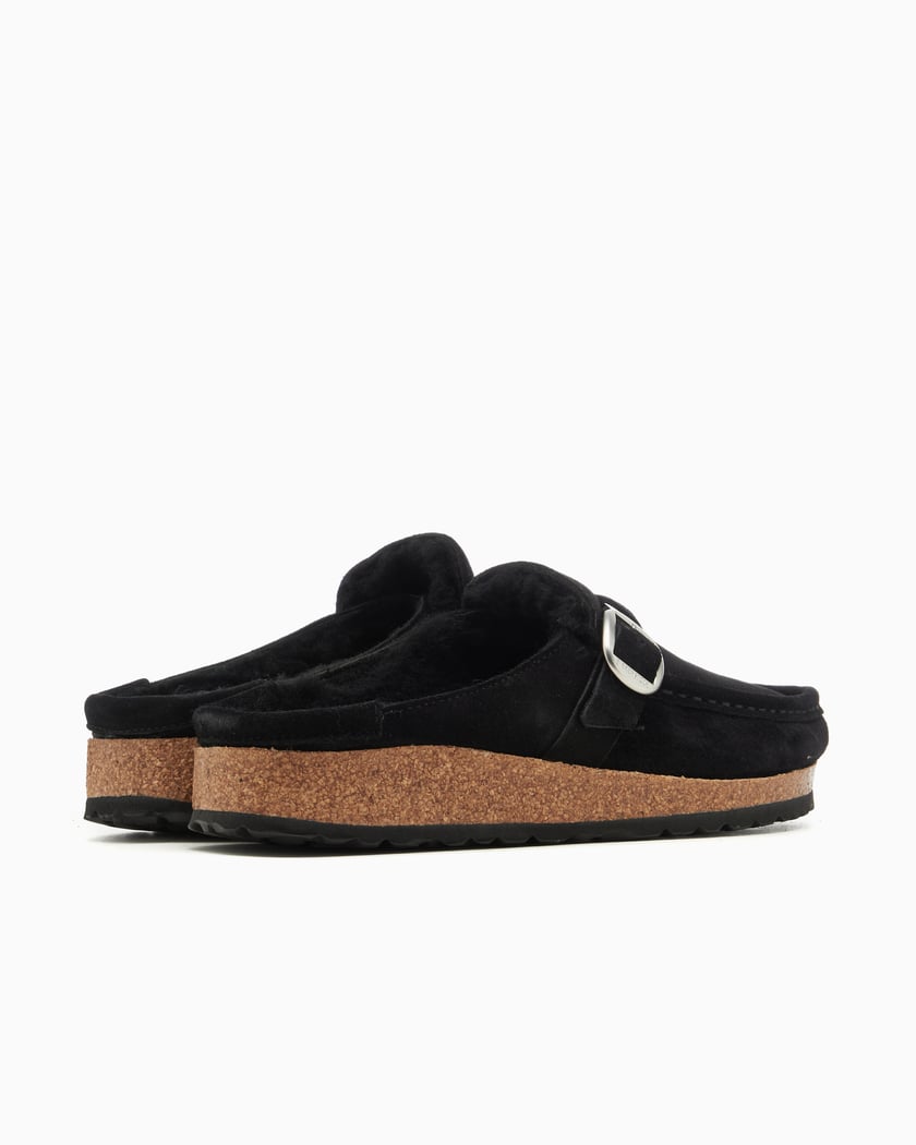 BIRKENSTOCK Women s Buckley Shearling Suede Leather Narrow
