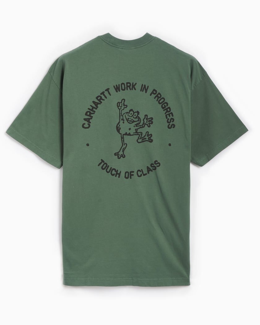 Carhartt WIP Stamp Unisex T-Shirt Green I033670-2B106 | FOOTDISTRICT