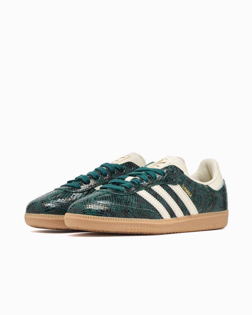 adidas Originals Women's Samba OG Green JR8848 | FOOTDISTRICT