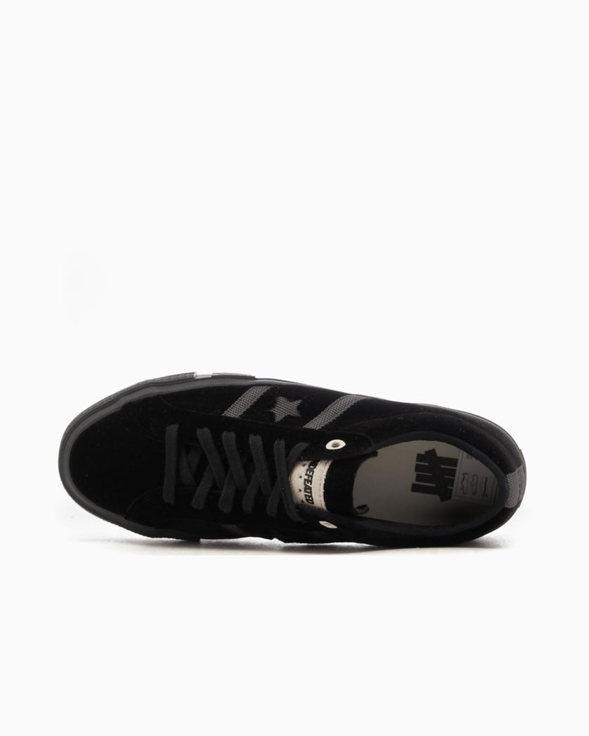 Converse x UNDEFEATED One Star Academy Pro OX Black A12131C FOOTDISTRICT