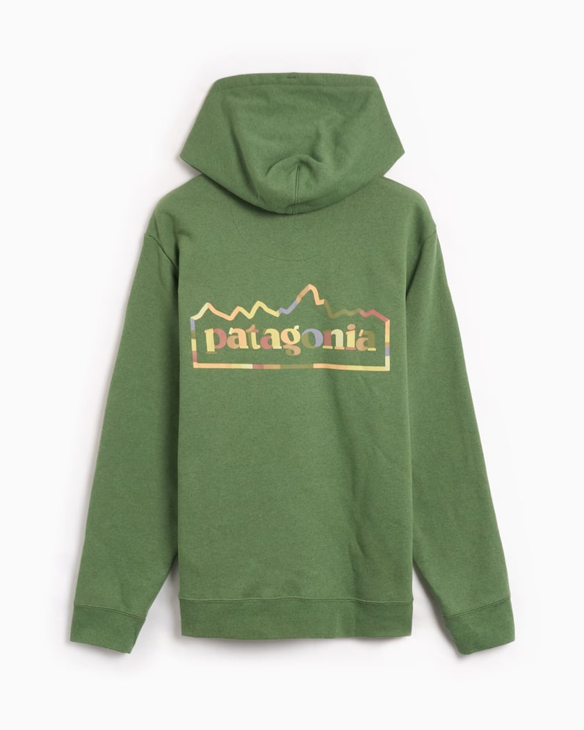 Patagonia green hoodie best sale