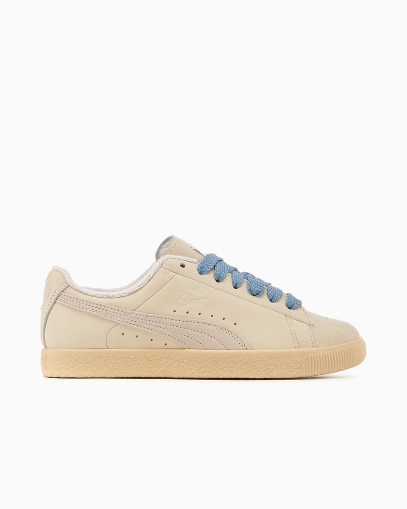Puma clyde white basketball sales