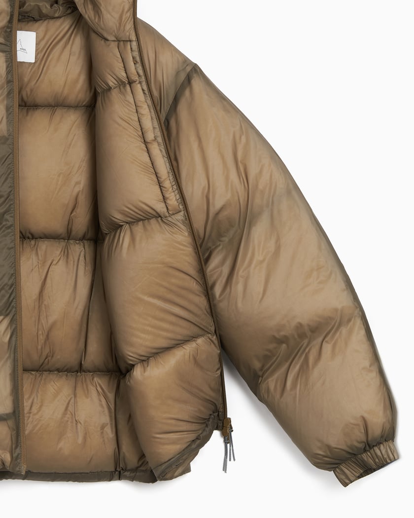 ROA Men's Smooth Down Jacket Beige RBMW0237FA184-BEG0002