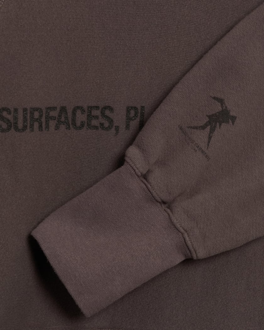 Engineered Garments Printed Raglan Men's Hoodie Men's Hoodie Brown