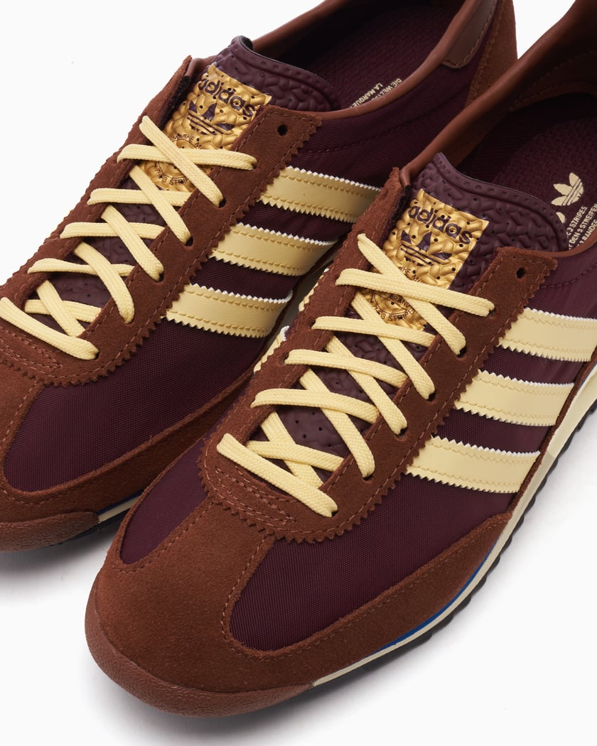 adidas Originals Women s SL 72 OG Brown Burgundy IE3425 FOOTDISTRICT