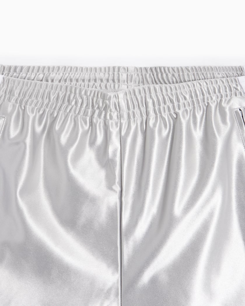 Silk adidas shorts top