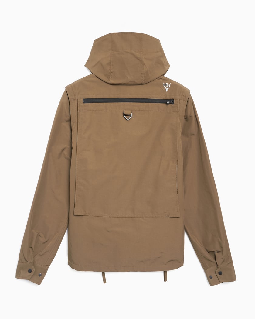 South2 West8 Tenkara Trout Men's Parka Brown PU446-A-Olive | FOOTDISTRICT