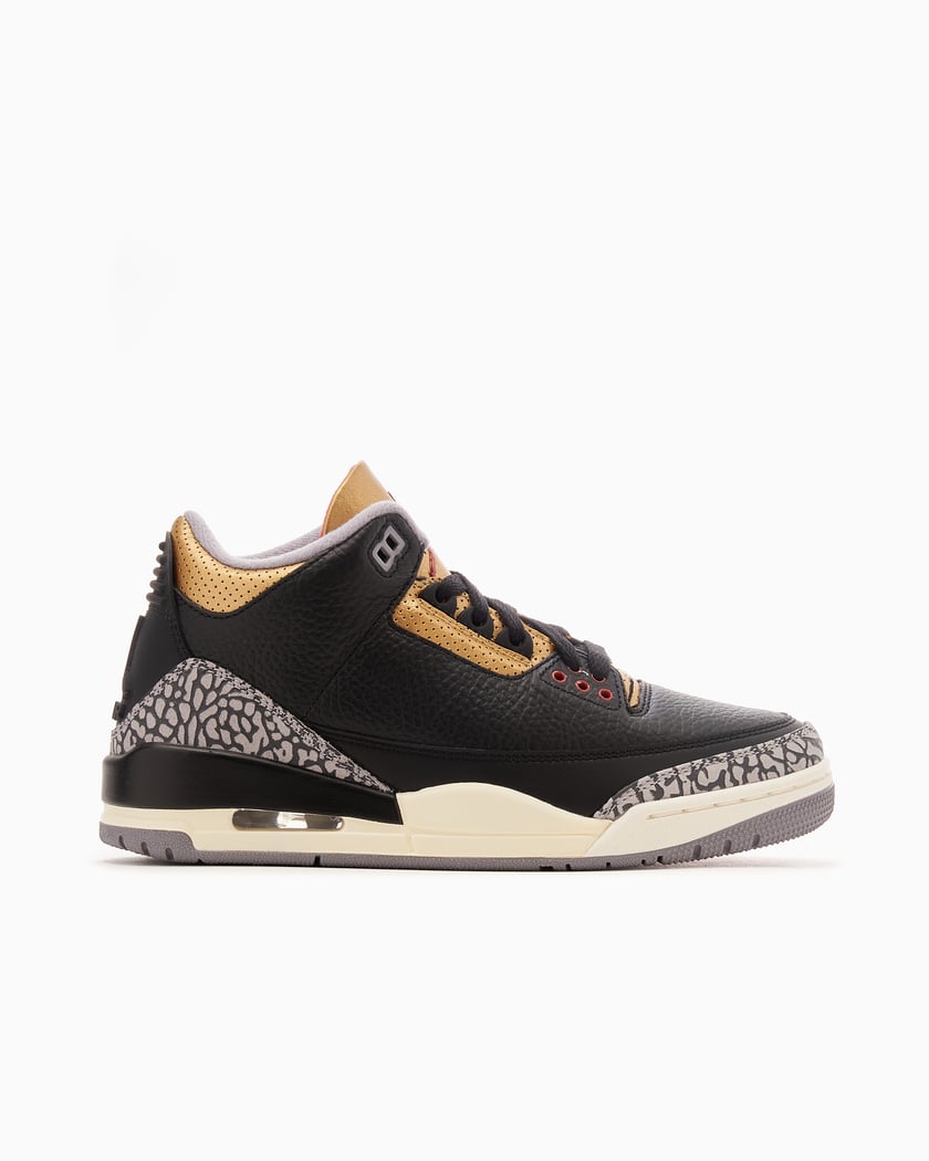 Jordan 3 black sale cement womens