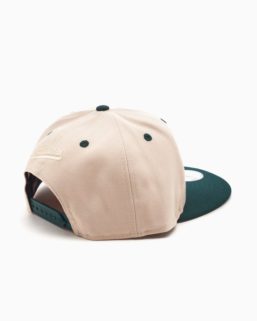 【海外限定】New Era 9FIFTY A-Frame Oakland Athletics Beige New Era Oakland Athletics Team Art Unisex Cap Beige 60586771