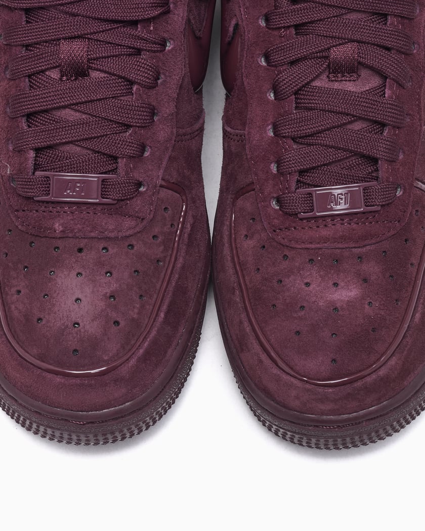 air force 1 high burgundy