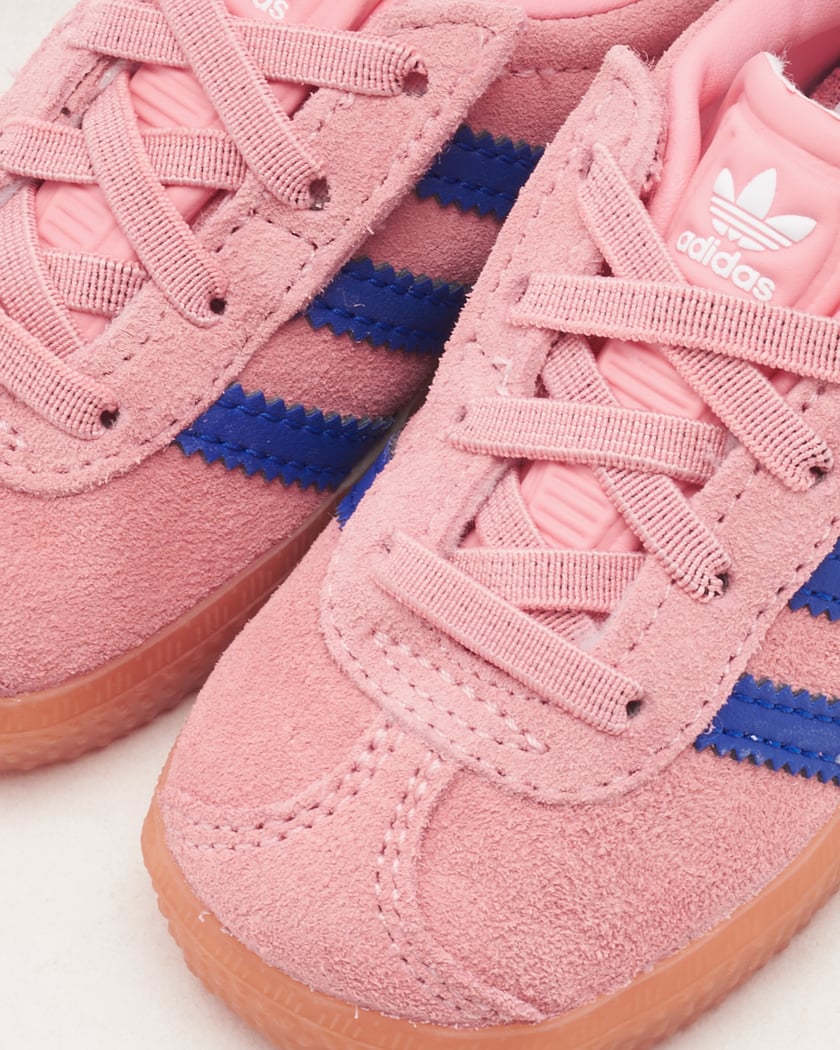 adidas Originals Gazelle Comfort Closure Elastic Laces Infants Rosa IH2781 FOOTDISTRICT