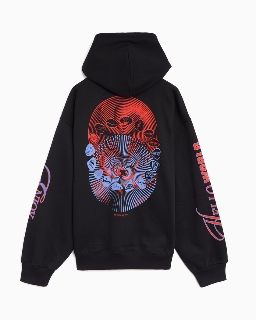 Carhartt WIP Audio Archives WIP Graphic Unisex Hoodie Black