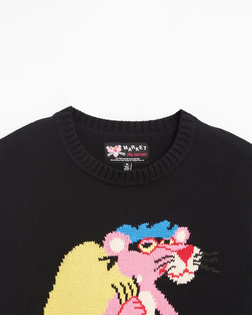 Pink panther crewneck clearance