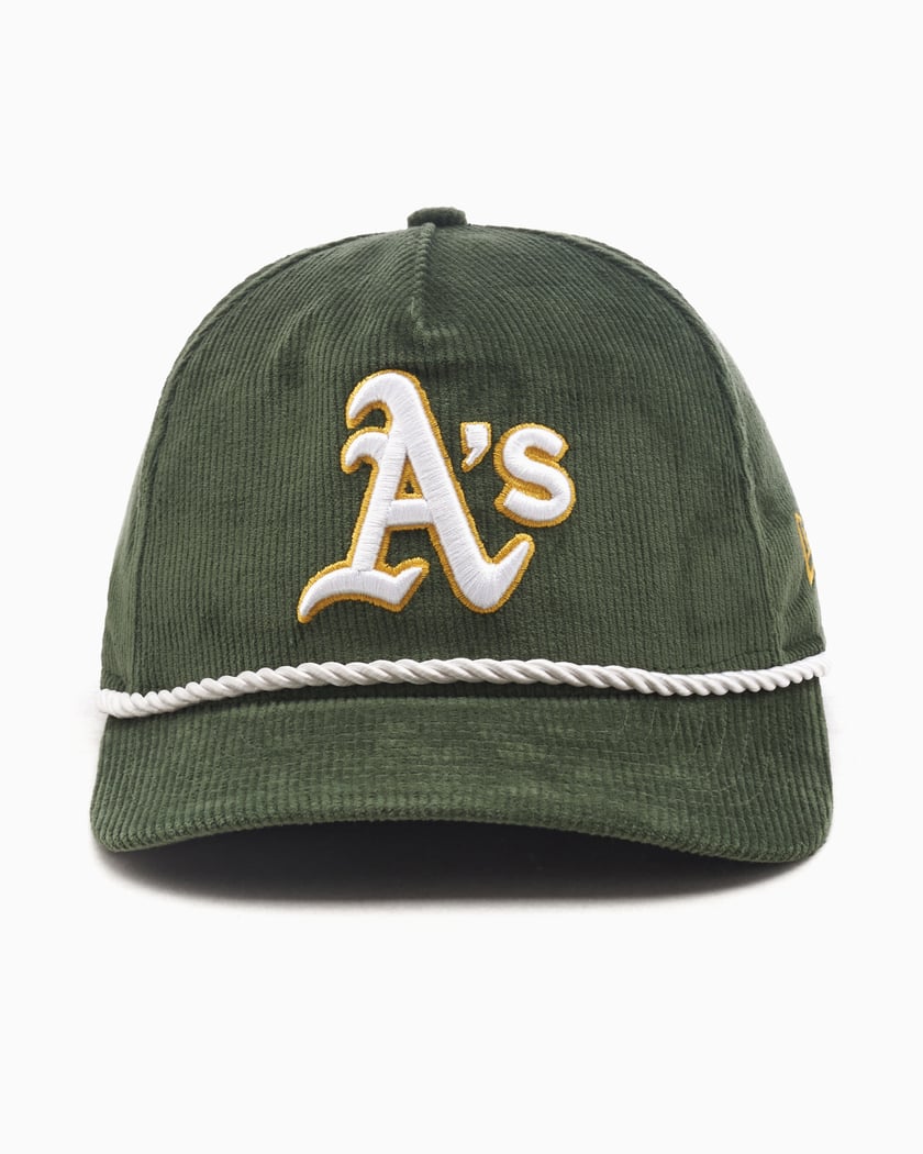 品質検査済 Unisex Athletics Oakland Golfer Era New Corduroy Green Cap 帽子