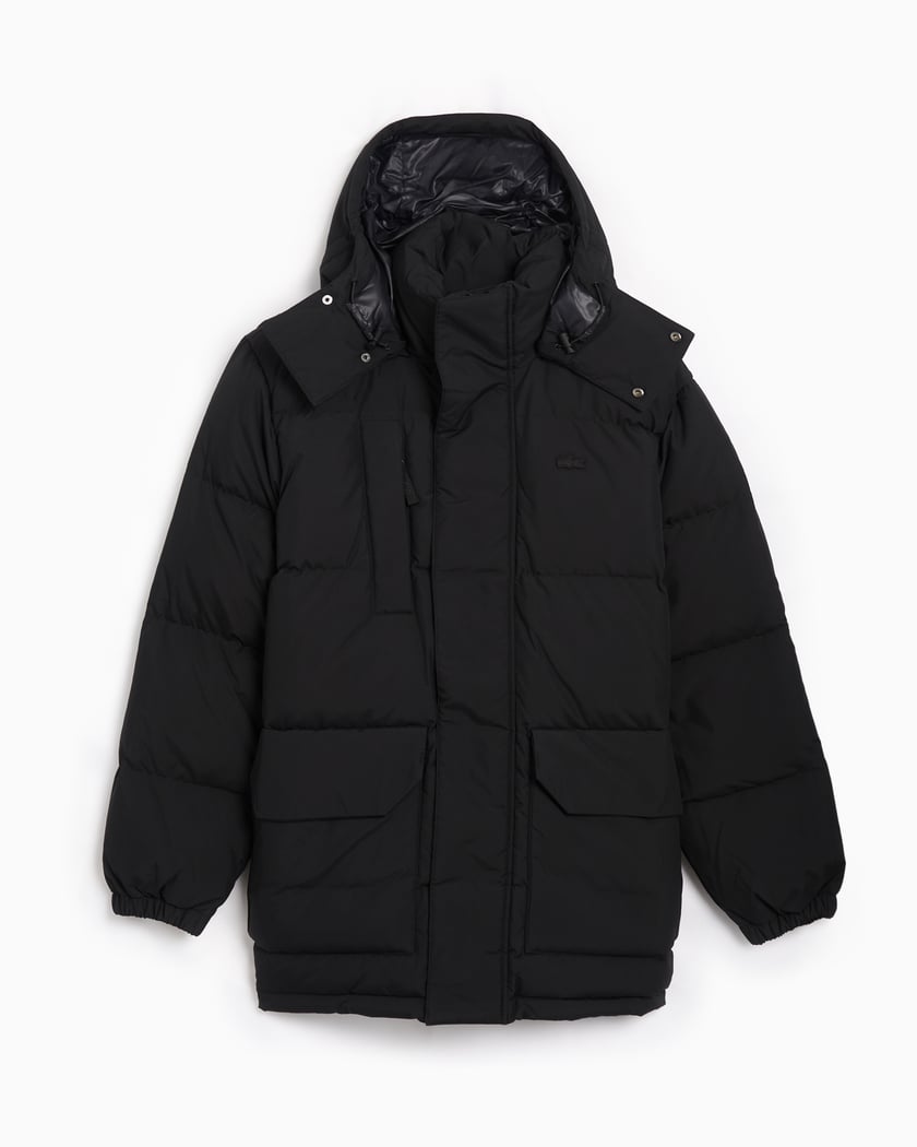 Lacoste Men s Down Jacket Black BH1583 00 031 FOOTDISTRICT