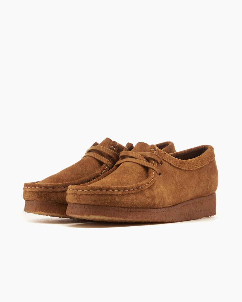 Wallabee clarks suede on sale