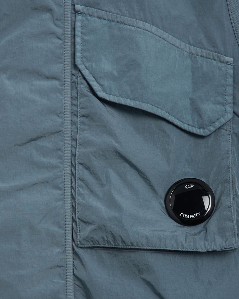 CP Company Men's Vest Blue 18CMVE012A005904G-872 | FOOTDISTRICT