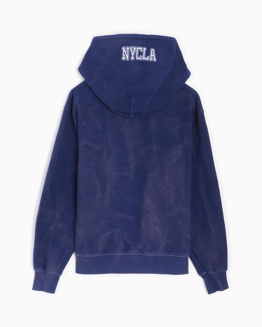 Pleasures x 555 SOUL 53X Inside Out Men's Hoodie Blue