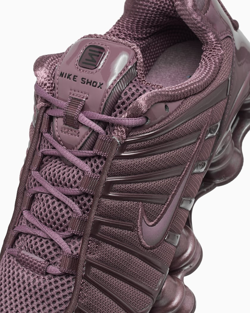 plum colored nike shoes