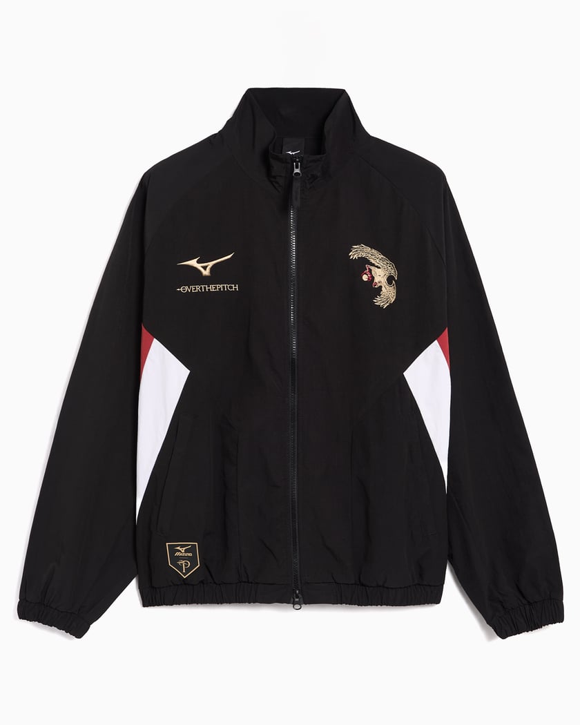 OVER THE PITCH x Mizuno Woven Logo Relaxed Men's Track Jacket