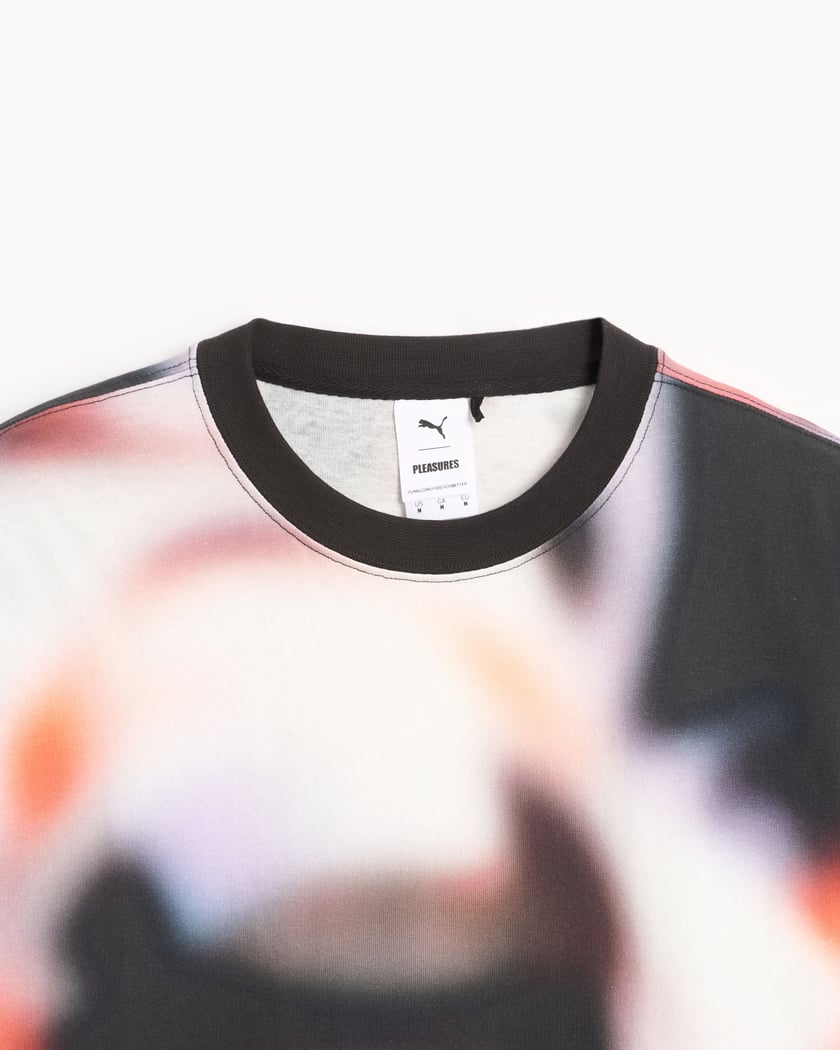 Puma x Pleasures Men s Allover Printed T Shirt Multi 625070 02 FOOTDISTRICT