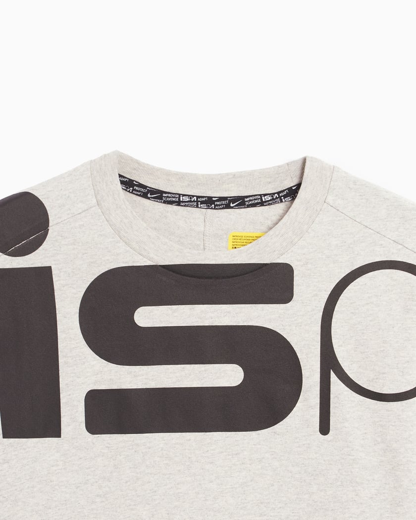 Nike ISPA NRG Unisex Long Sleeve T-Shirt Gray FJ7374-050