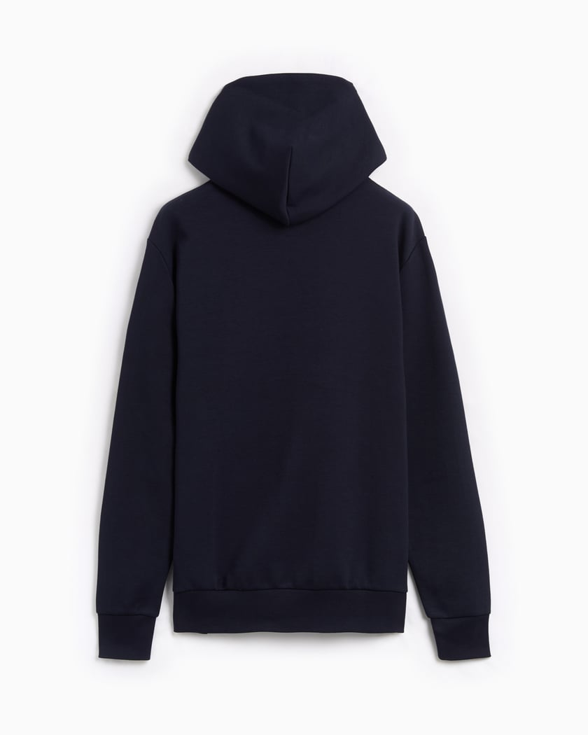 Ralph lauren double knit hoodie black top