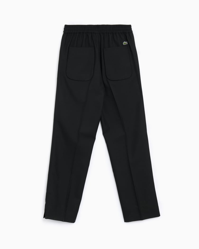 Lacoste Men's Crease Front Ankle Split Pants Black XH3902-00-031