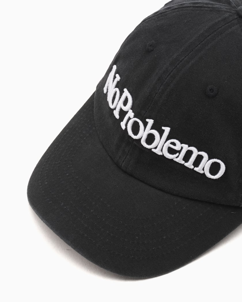 【１着でも送料無料】 Black Cap Unisex Logo Problemo No NP9000203-BLK FOOTDISTRICT | 帽子