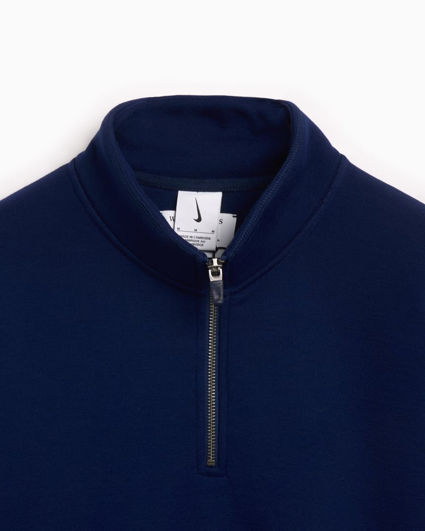 Nike Unisex Wool Classics Quarter Zip Sweatshirt Unisex Half Zip